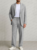 Casual Comfy 2-Piece Suit Set