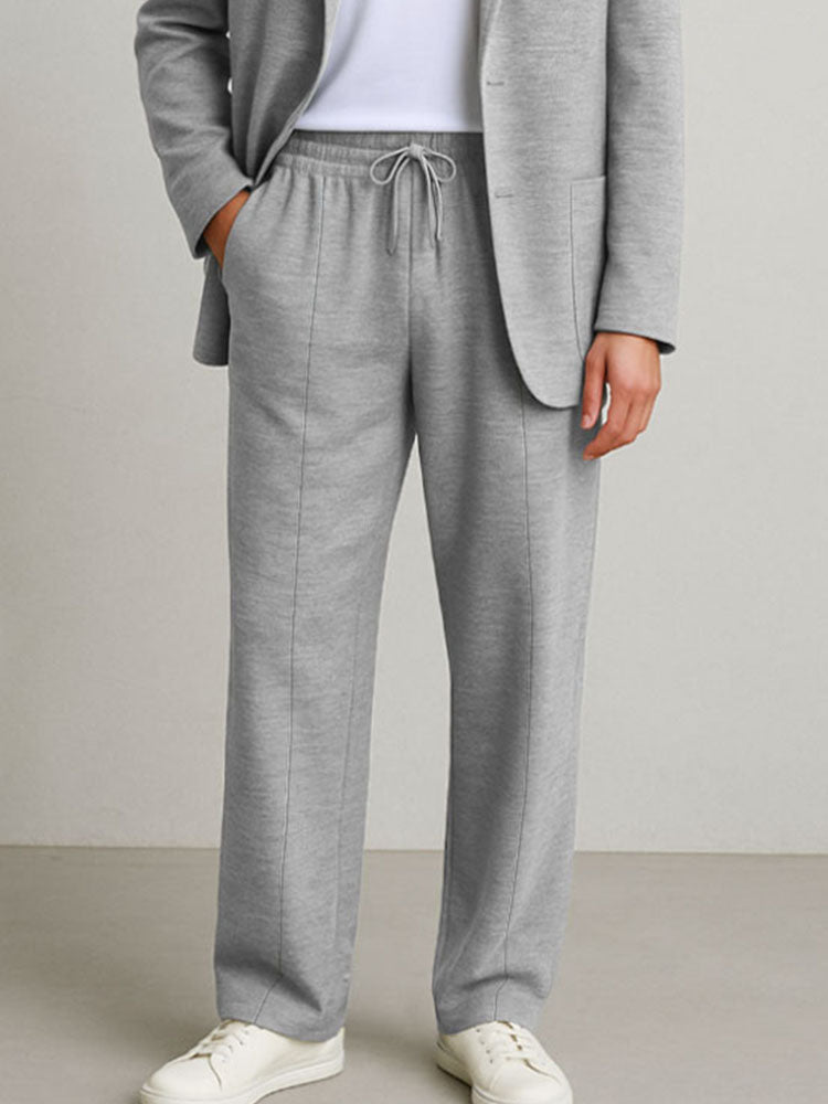 Casual Comfy 2-Piece Suit Set