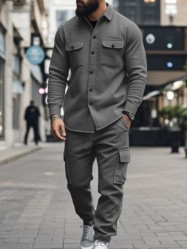 Smart Casual Cargo 2-Piece Set