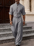 Smart Casual Designer Pinstripe Co-ord Set