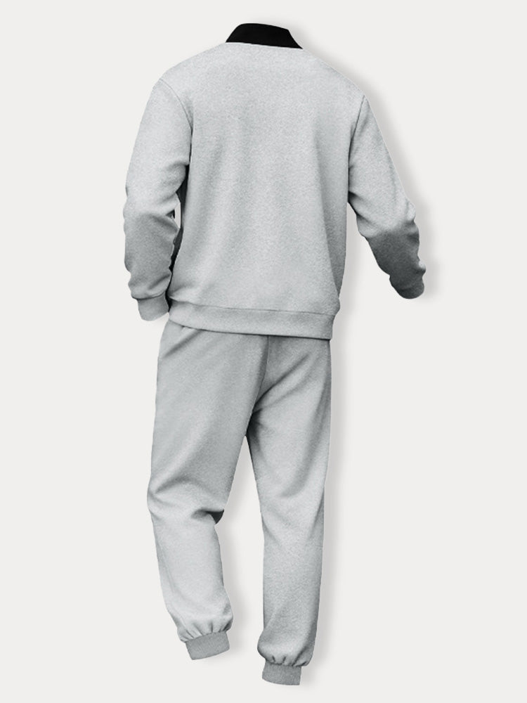 Athleisure Urban Jacket and Jogger Pants Set